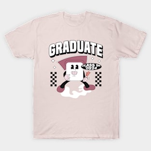 Class of 2024 Graduation 2024 // Retro Style Design T-Shirt